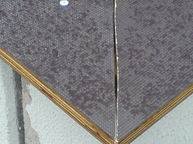 Mangelhafte Eckausbildung an Terassenanbau