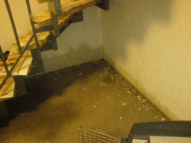 Abdichtung ohne Funktionen, fehlende Ringdichtung im Unterbau